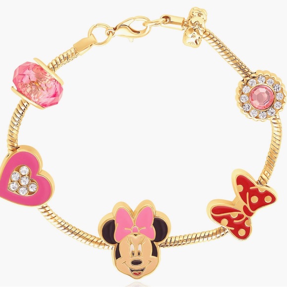 ❤️ MINNIE MOUSE CHARM BRACELET 🐭